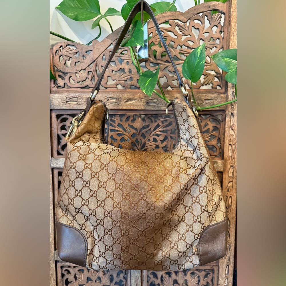 Gucci Shimmery hobo shoulder bag